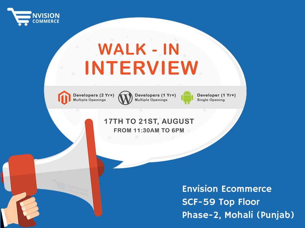 Envision_Ecommerce-Walkin-Interviews