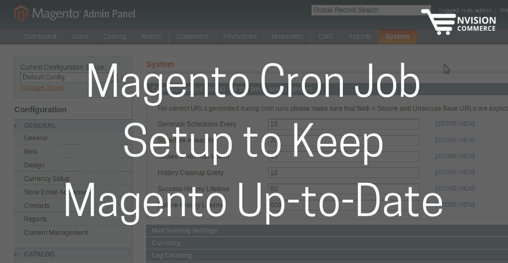 Magento Cron Job Setup to Keep Magento Up-to-Date