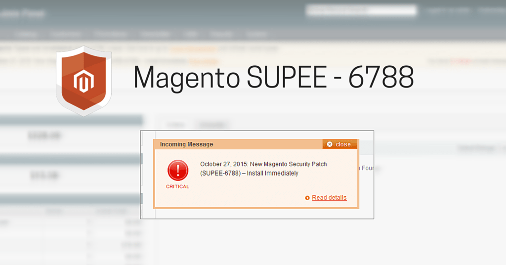 Install Magento SUPEE - 6788