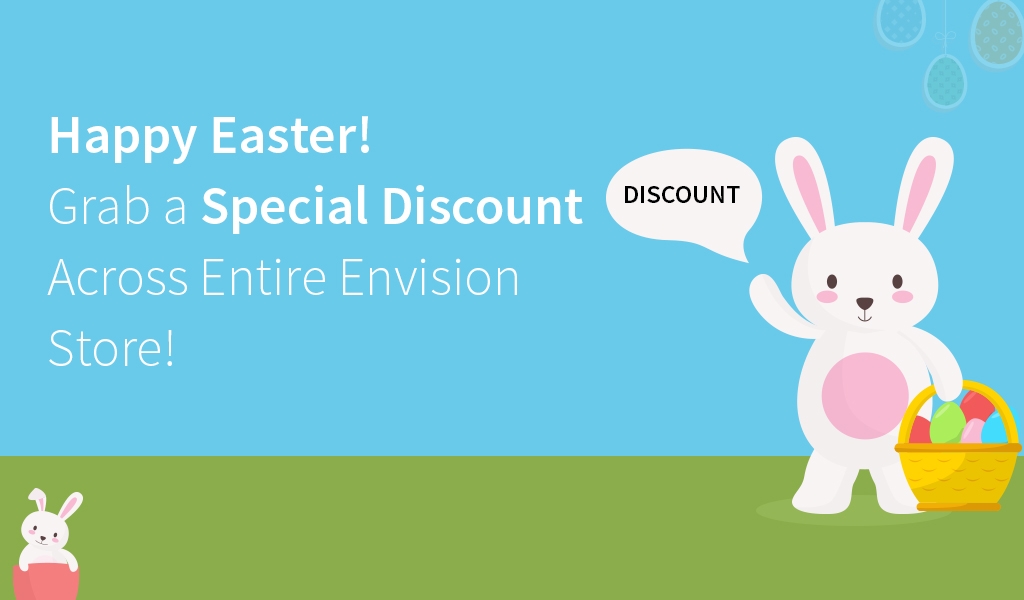 Happy Easter! Grab a Special Discount Across Entire Envision Store ...