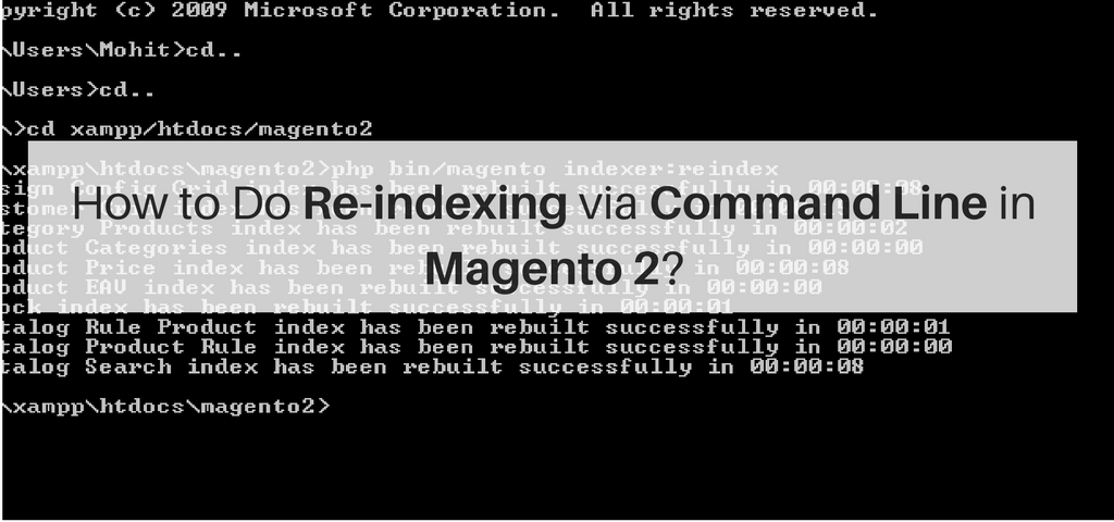 How to Do Re-indexing via Command Line in Magento 2?