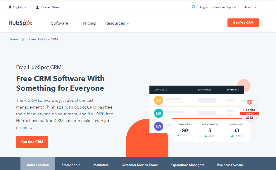 HubSpot CRM