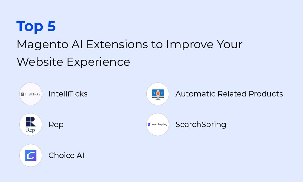 Top 5 Magento AI Extensions to Improve Your Website Experience