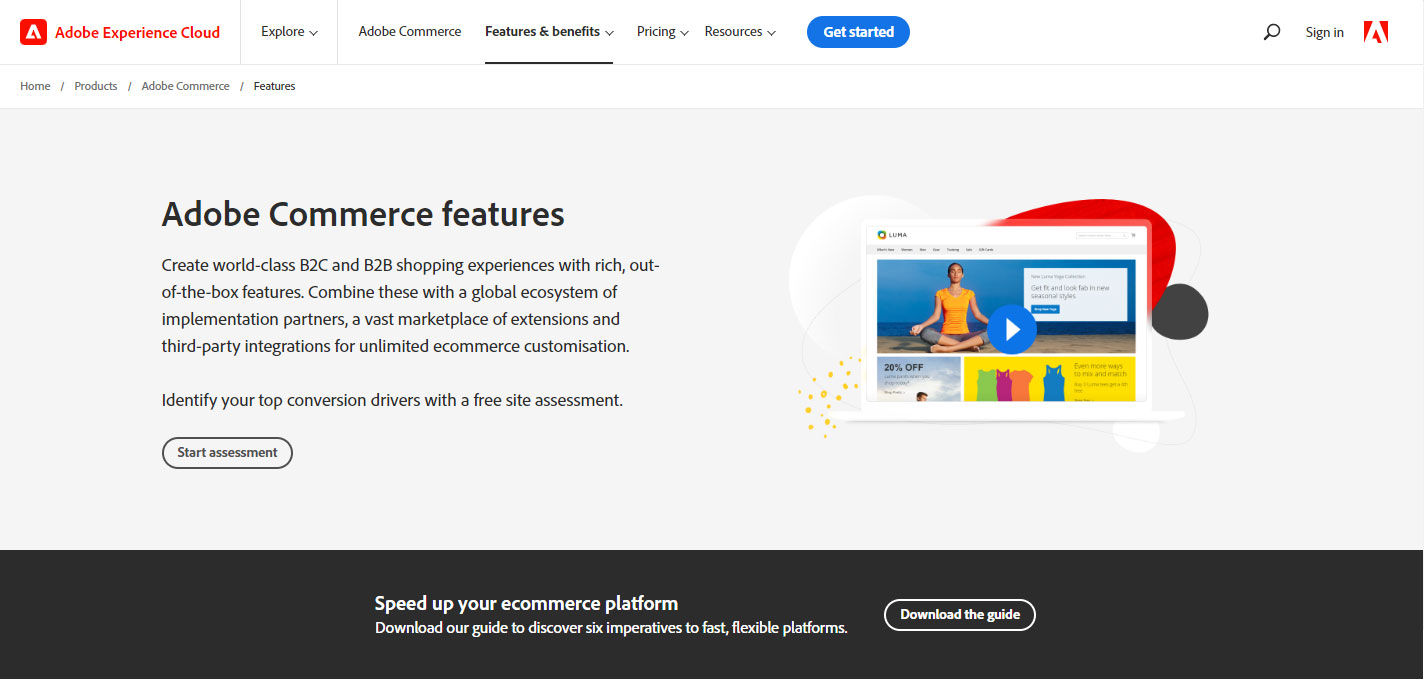 Adobe Commerce (Magento) eCommerce Development Platform