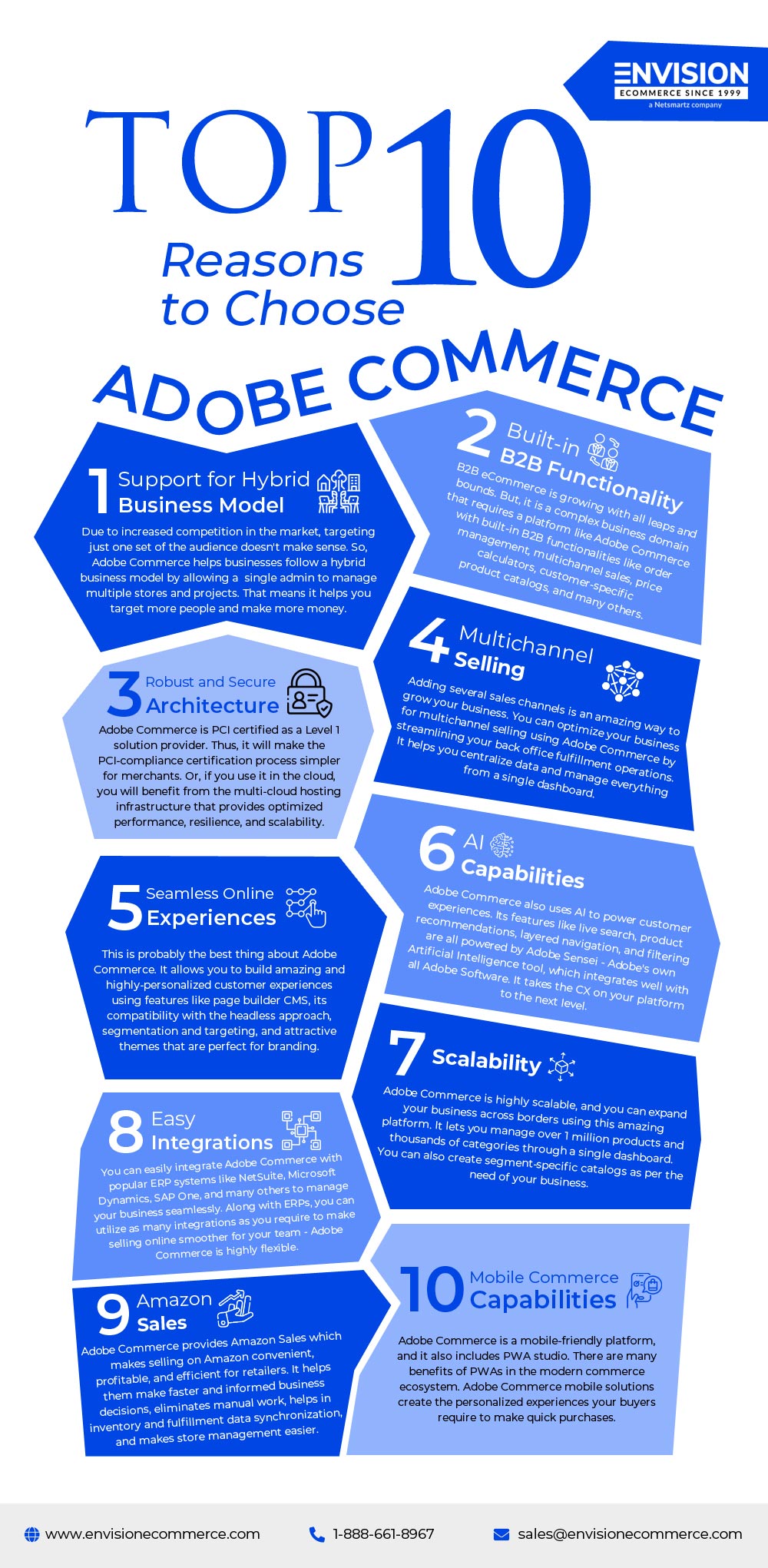 Top 10 Reasons to Choose Adobe Commerce
